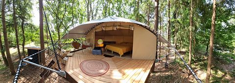 Unique glamping tent high among the trees - 4