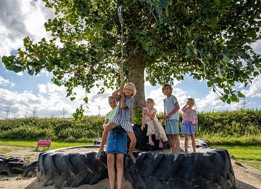 Glamping op akkerbouw en speelboerderij - 11