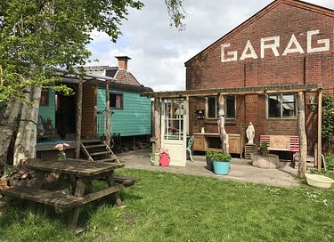 Romantisch overnachten in pipowagen met sauna - 3