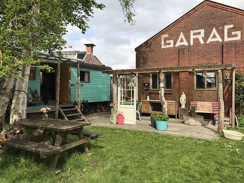 Romantisch overnachten in pipowagen met sauna - 3