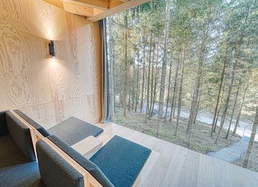 Unieke design cabin met sauna in de Ardennen - 5