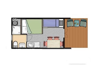 Spacious cabin at a pleasant campsite - 7