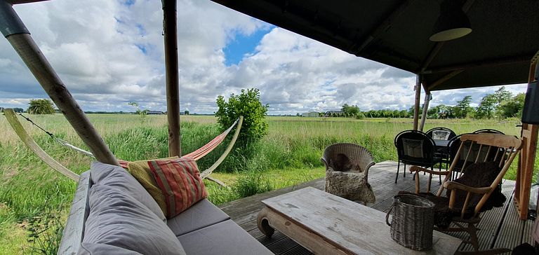Glampingtent in Groningen met hottub - 1