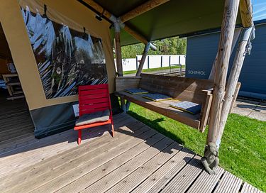 Tente safari au bord de l'eau pour 4 personnes - 13