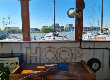 Charmante kapiteinshut op historisch schip - 4