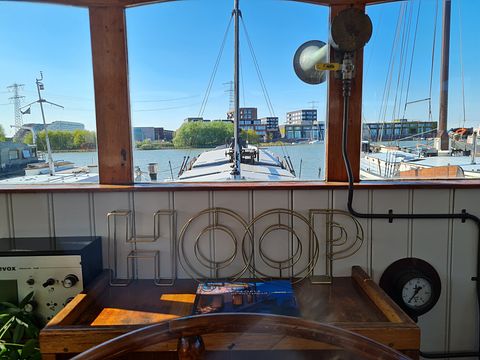 Charmante kapiteinshut op historisch schip - 4