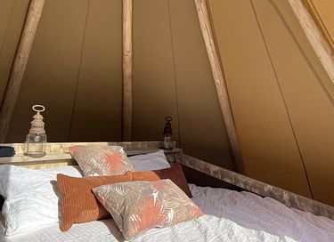 Tipi-Übernachtung mit Hottub - 9
