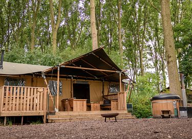 Wellness safaritent (6p) met sauna én hottub - 17