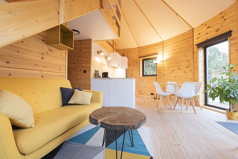 Modern yurt with complete wellness - 5