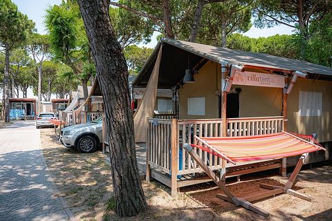 Glampingtent aan het strand met sanitair - 5