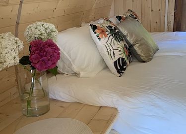 Uniek tiny house met hottub aan het water - 8