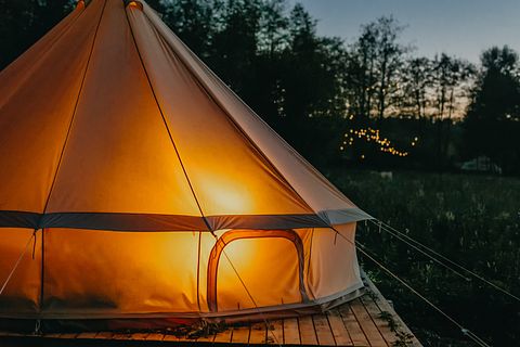 Vakantie in Nederland in 2 luxe tenten - 2