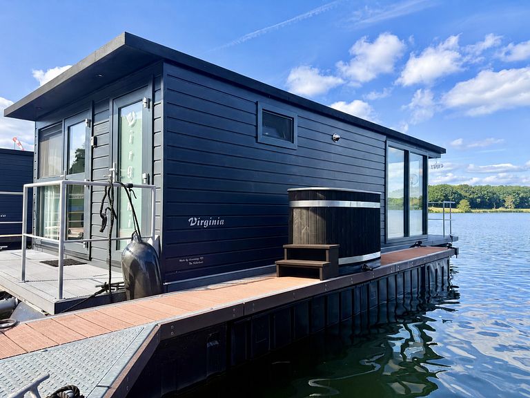 Luxe houseboat met 2-persoons hottub  - 1