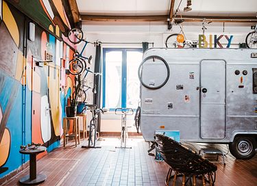 Unieke indoorcamping in het historische Gent - 2