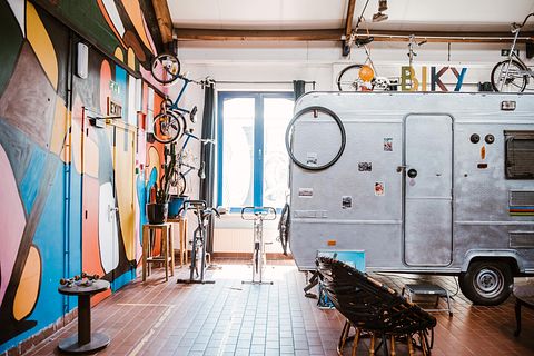 Unieke indoorcamping in het historische Gent - 2