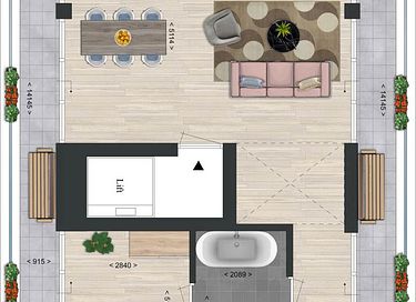 Penthouse près de la plage et avec vue - 21