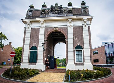 Romantic old city gate (Zeeland)
