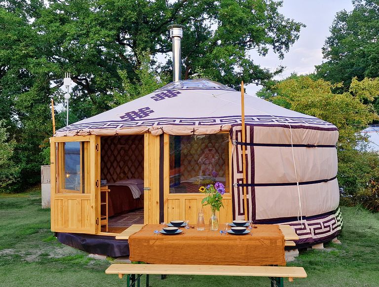 Panorama Yurt voor 2-4 personen - 1