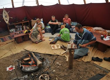 Passer la nuit dans un tipi sur une petite île - 16