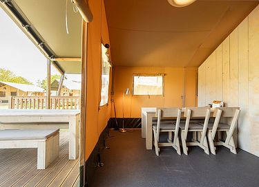 Luxe glampingtent op leuke camping  - 5