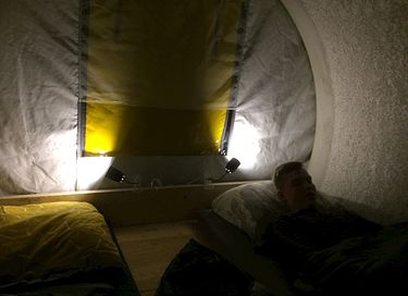 Passez une nuit spéciale. Dormir dans un tuyau d'égout - 2