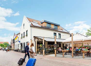 Boutique-hôtel avec vue sur le Maaas