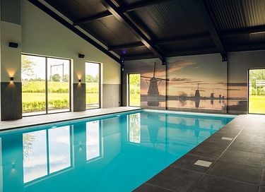 Villa de lujo para grupos con zona de bienestar y piscina - 62