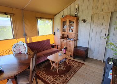 Glamping met privé hottub - 14