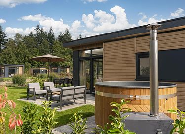 Ontspan in dit vakantiehuis met privé hottub
