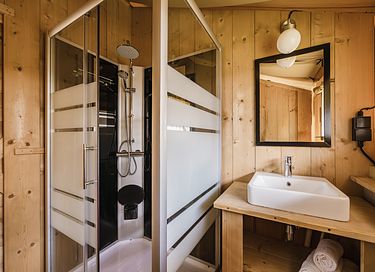 Luxury glamping lodge (5p) with hot tub - 15