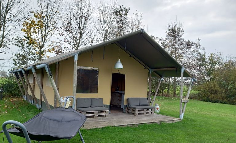 Safaritent 6 pers. op minicamping in Drenthe - 1