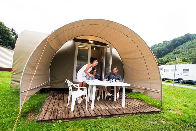 Leuke ronde glampingtent in de Ardennen - 1