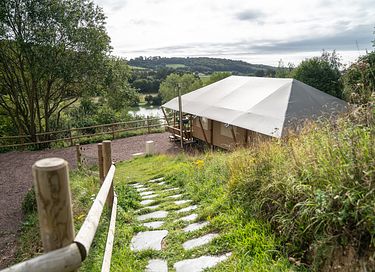 Spacious glamping tent in Normandy - 5