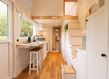 Schönes Tiny House mit Teich und Feuerstelle - 4