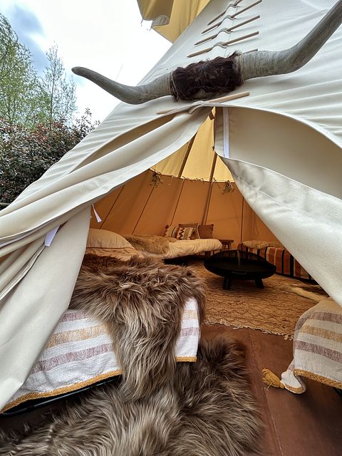 Cozy teepee for unique overnight stay - 3