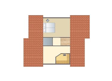 Vakantiehuis (4p) met eigen sauna - 11