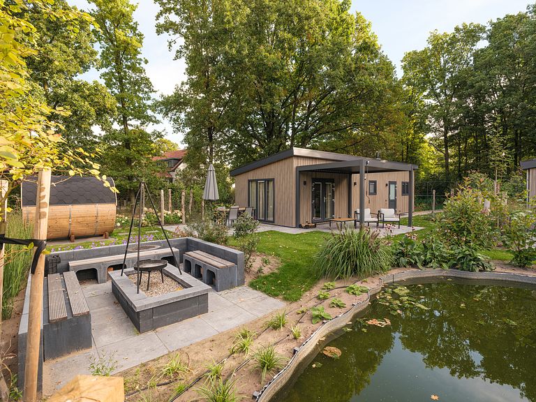 Lodge wellness avec terrasse en pleine nature - 1