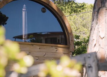Natuurcabin aan kust Barcelona met zeezicht - 7