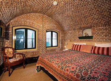 Sleeping in a historical fort