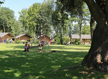 Gemütliches Safarizelt auf einem Freizeitpark - 11