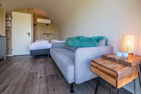 2-persoonslodge met weids uitzicht in Drenthe - 3