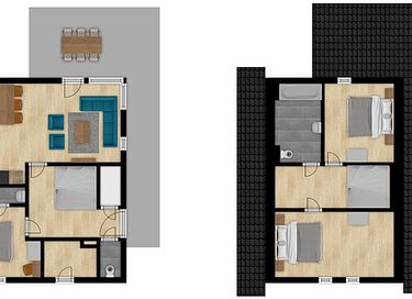 Vakantiehuis op 900m van zee in Frankrijk - 33