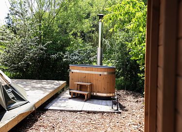 Tipi-Übernachtung mit Hottub - 15