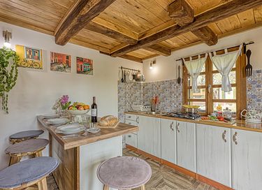 Wooden holiday home located on the space - 36