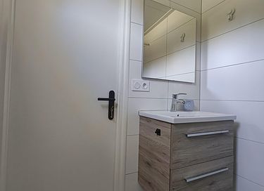 Houten lodge met omheinde tuin in Duitsland - 11