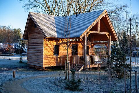 Einzigartiges Holzferienhaus mit Whirlpool (6p). - 4