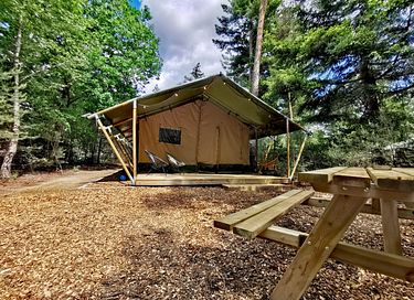 Luxuriöses Familien-Glamping-Zelt 5 Personen - 3