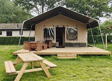 Safari tent (6p) on a park in North Holland - 2