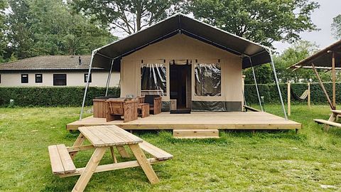 Safari tent (6p) on a park in North Holland - 2