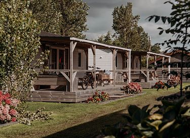 Vakantiehuisje tussen de bollenvelden